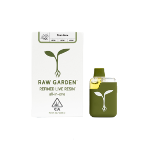 raw garden refined live resin